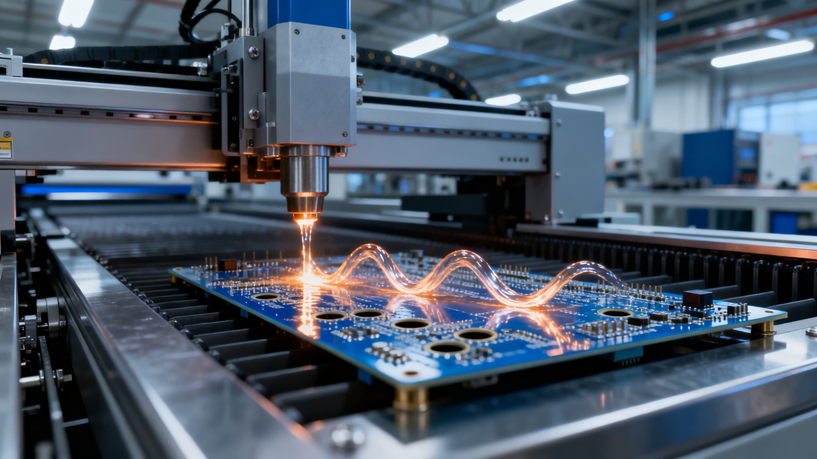 Consumer Electronics Through-hole wave soldering — PCB assembly at NovaPCBA EMS factory