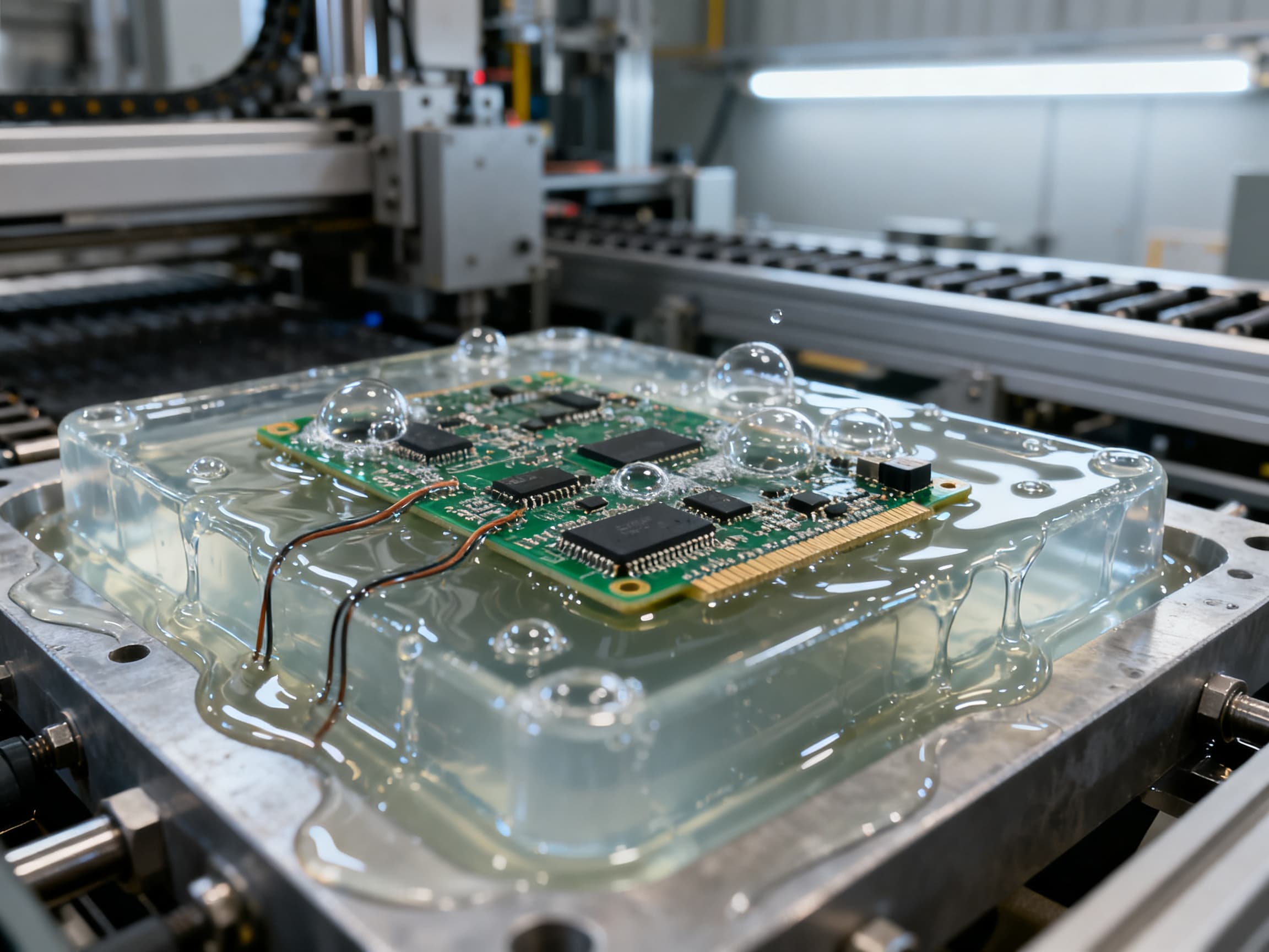 LED Lighting Potting & encapsulation — PCB assembly at NovaPCBA EMS factory
