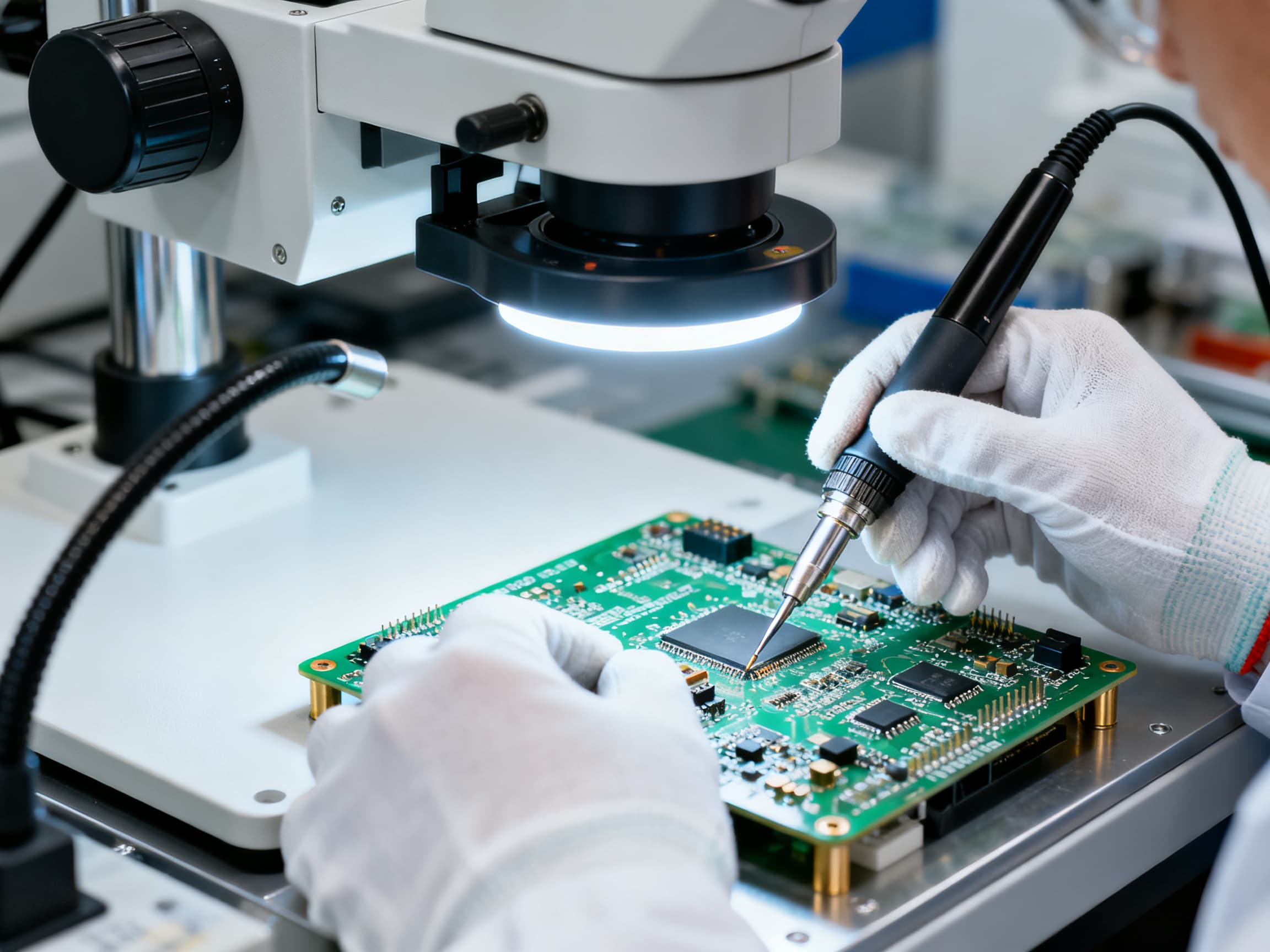 LED Lighting Controlled rework & repair depot — PCB assembly at NovaPCBA EMS factory