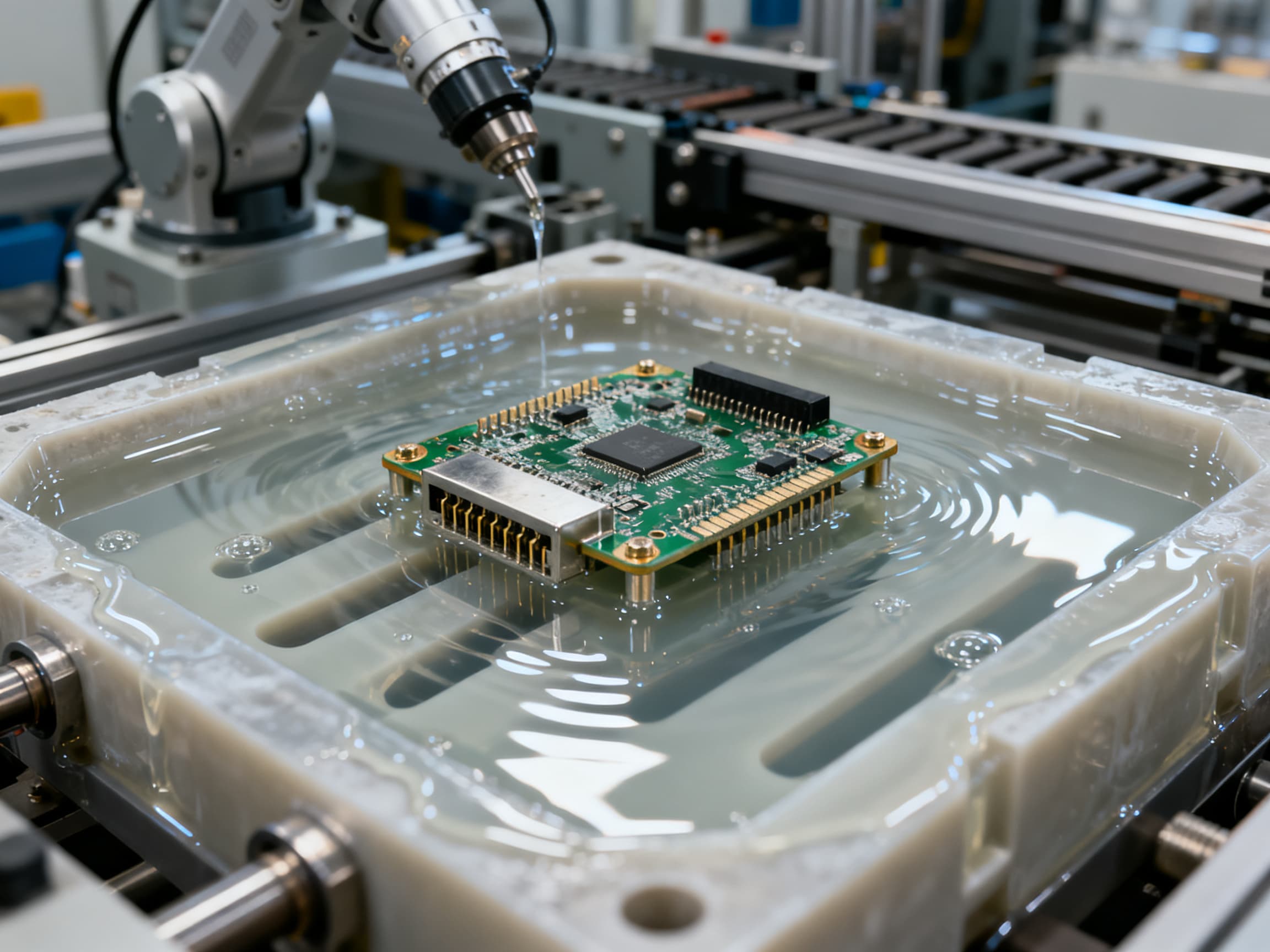 Power & Energy Potting & encapsulation — PCB assembly at NovaPCBA EMS factory